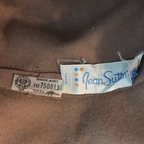 Vintage Wool Felt Hat with Asymmetrical Brim - Picture 6 of 6